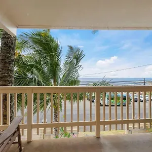 Ocean View Balcony Large Studio W Extra Sofa Bed, Contact Us For Price Drop Apartment Haleiwa