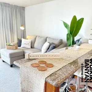 Stunning 1bd A Block Away To Waikiki Free Parking Apartment Honolulu
